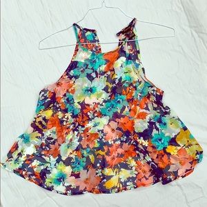 Floral Flowy Tank
